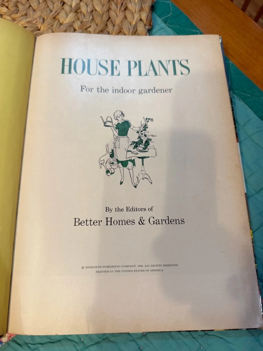 Better Homes And Gardens House Plants Book vintage - Picture 2 of 6
